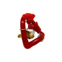 Anello con perla incastonata