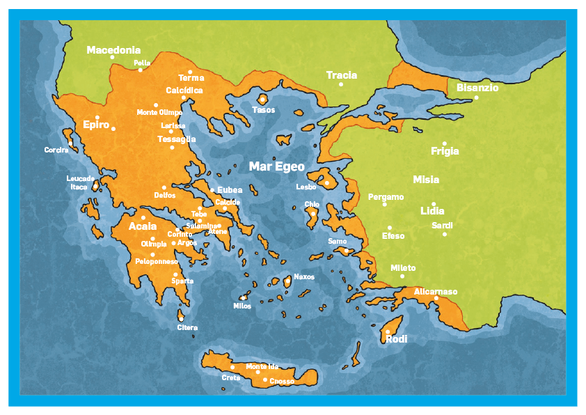 Il corallo nell'antica grecia